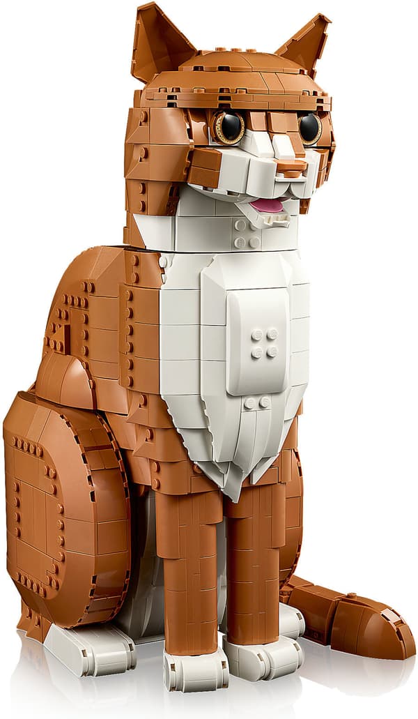 LEGO Ideas 21376 Orange katt