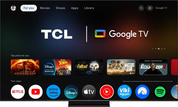 TCL 65" C7L  – 4K SQD Mini-LED Google TV