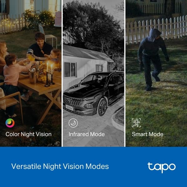 TP-Link Tapo C545D dubbel övervakningskamera för utomhusbruk