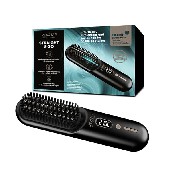 Revamp Straight & Go Ionic trådlös plattborste (BR-1950-EU2)