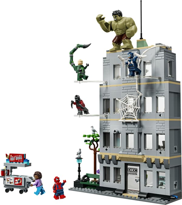 LEGO Marvel 76350 Episk sammandrabbning: Spider-Man mot Hulk