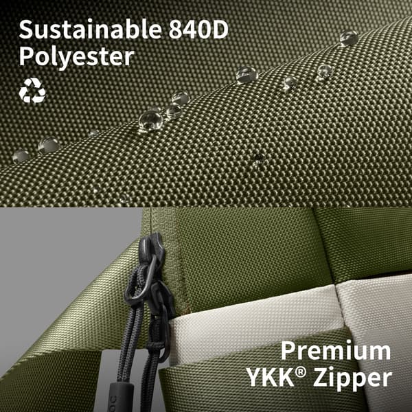tomtoc Explorer-T21 Sling Bag liten axelväska, grön
