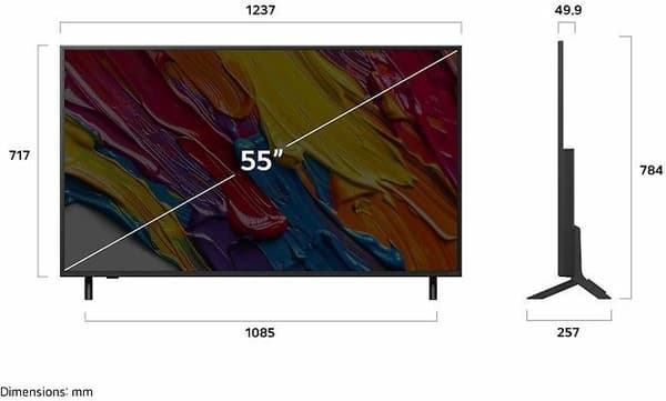 LG 55" QNED 82 – 4K TV (2025)