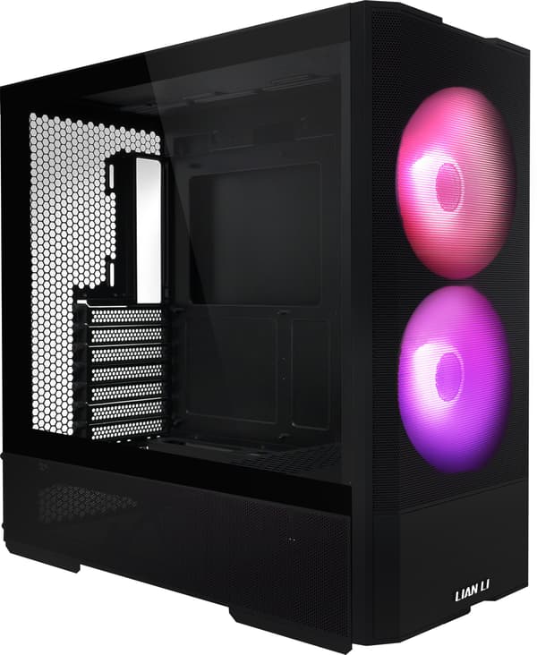 Lian Li Lancool 207 ATX-chassi, svart