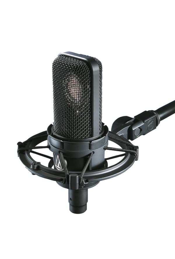 Audio-Technica AT4040 kardioid kondensatormikrofon med flexadapter