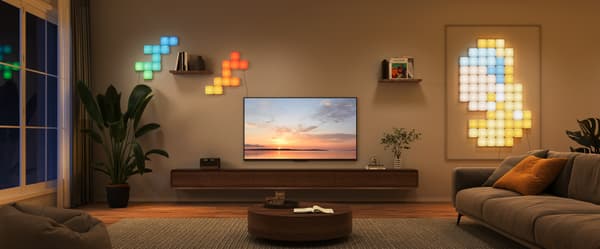 Govee Smarta Mini Panel-ljus förlängningspaneler, 6 st set