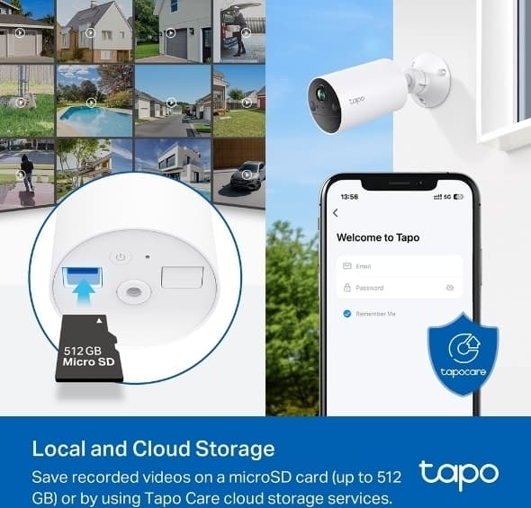 TP-LINK Tapo C410 övervakningskamera för utomhusbruk