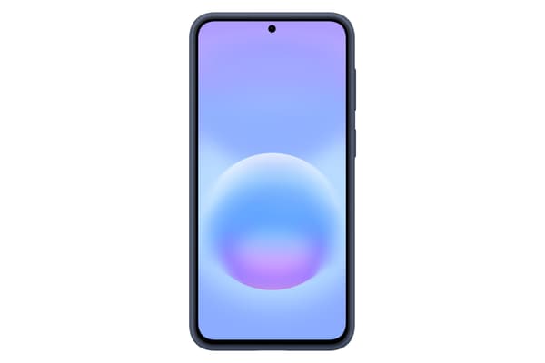 Samsung A57 Silikonskal skyddsfodral, mörkblå