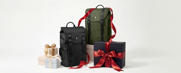 tomtoc VintPack TA1 Liteway datorryggsäck, 22 l, svart