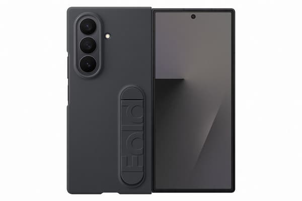 Samsung Z Fold7 Silikonfodral, svart