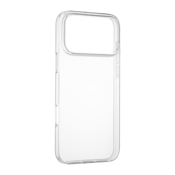 FoneKit silikonskydd, iPhone 17 Pro Max, transparent