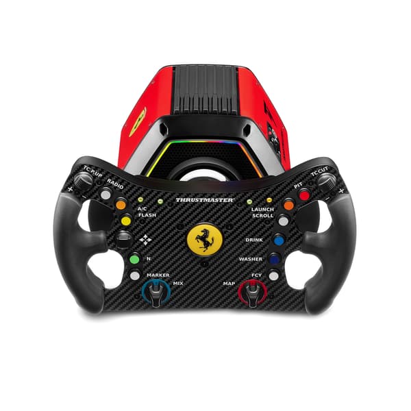 Thrustmaster T818 servo + F488 ratt + Raceline styrpaket