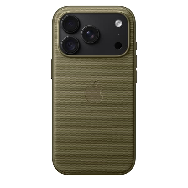 Apple iPhone 18 Pro TechWoven-fodral med MagSafe, olivgrön
