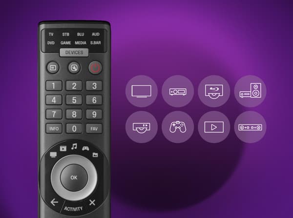 One For All URC7981 Smart Control Pro 8 universalfjärrkontroll