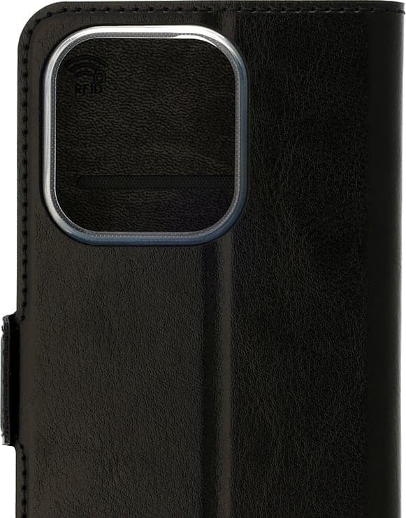 Wave Book Case, Honor 400 Lite, svart
