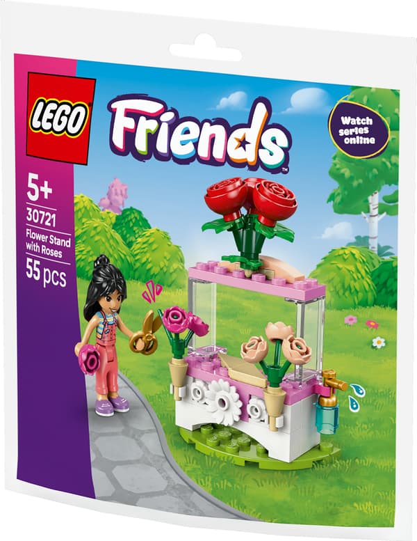 LEGO 30721 Rosig blomsterkiosk