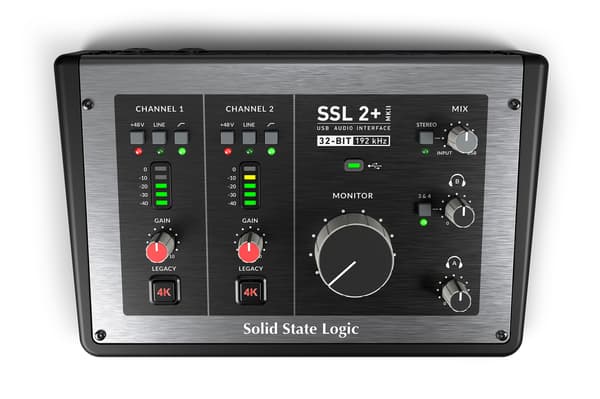 SSL 2+ MKII USB Ljudgränssnitt