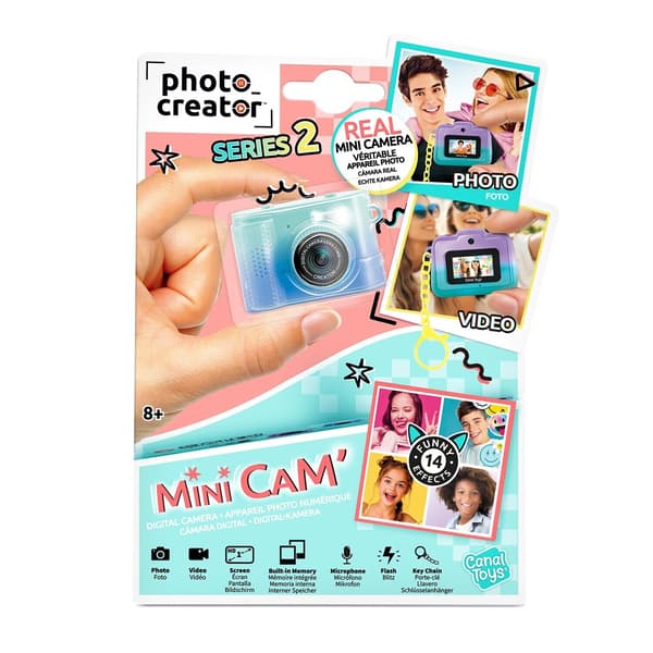 CREATOR barnens minidigitalkamera med nyckelring