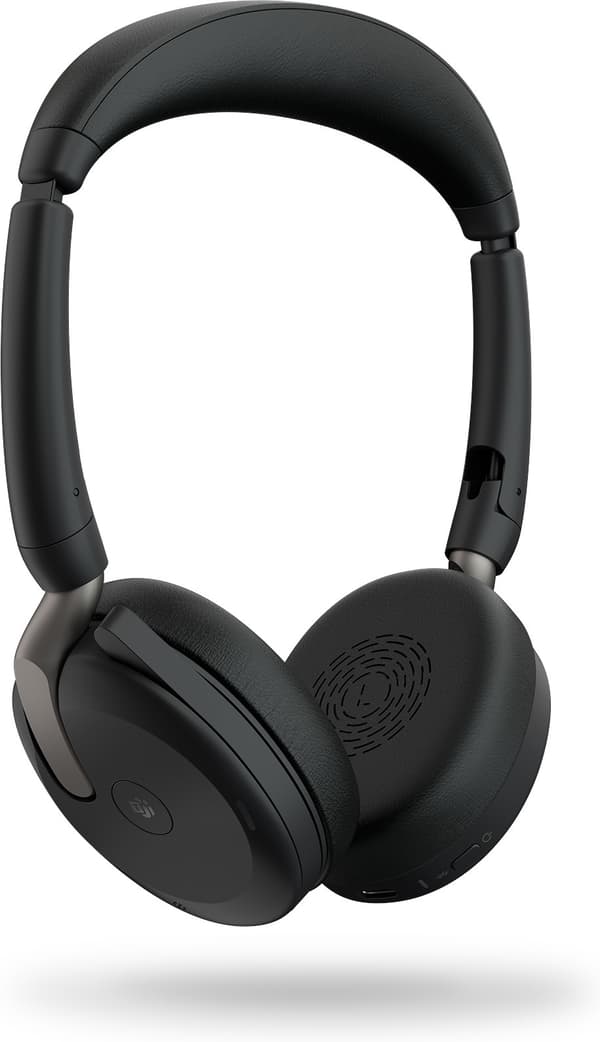 Jabra Evolve2 65 Flex LINK380C MS Stereo hörlurar med mikrofon, svart