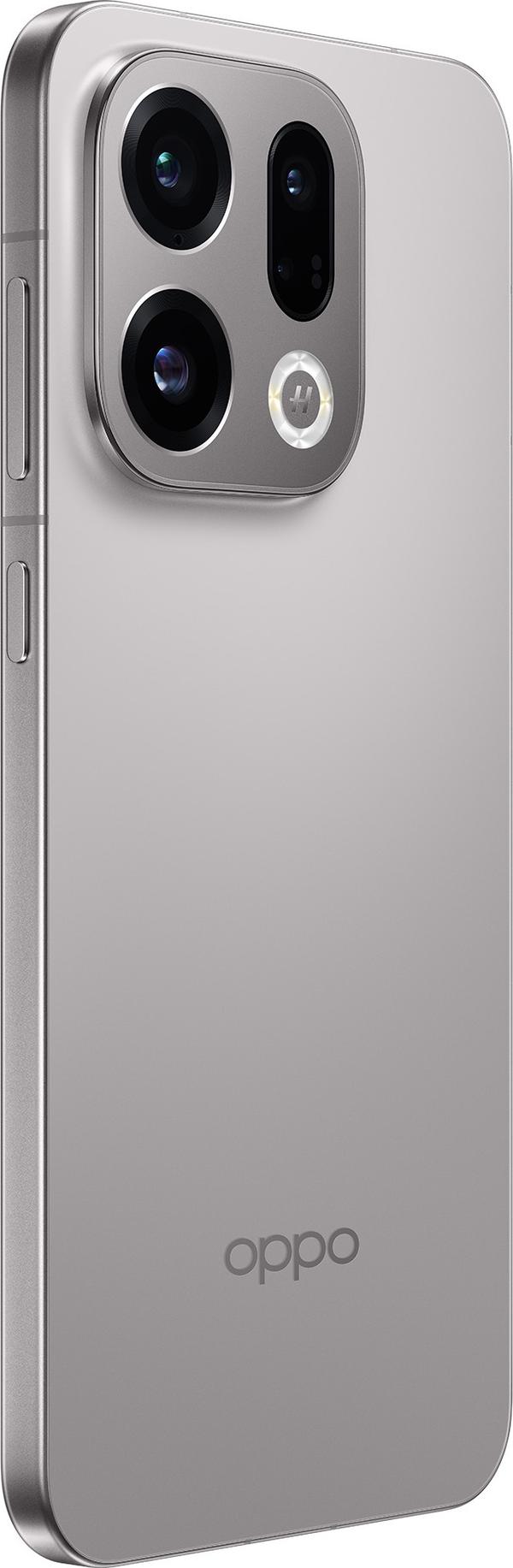 OPPO Find X9 5G-telefon, 512/12 GB, Titaniumgrå