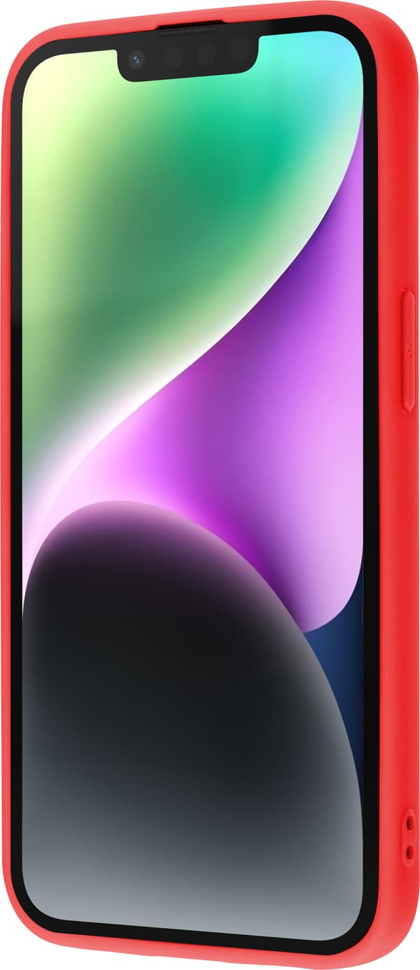 Fonekit Premium Color Case -skal, iPhone 16:e, röd