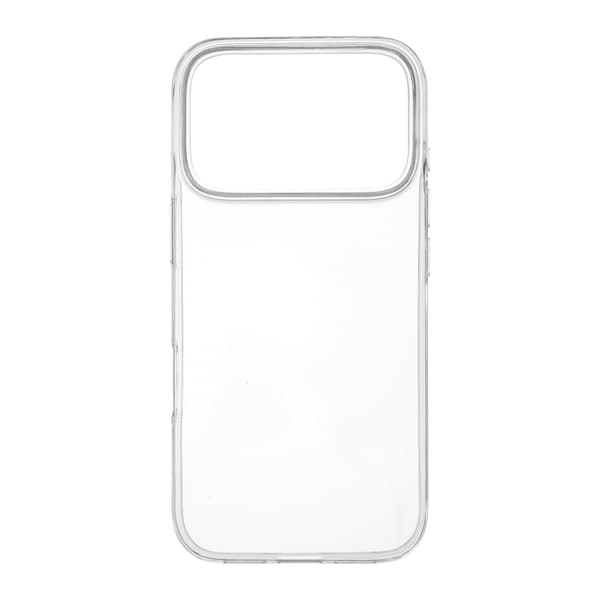 FoneKit silikonskal, iPhone 18 Pro / 17 Pro, transparent