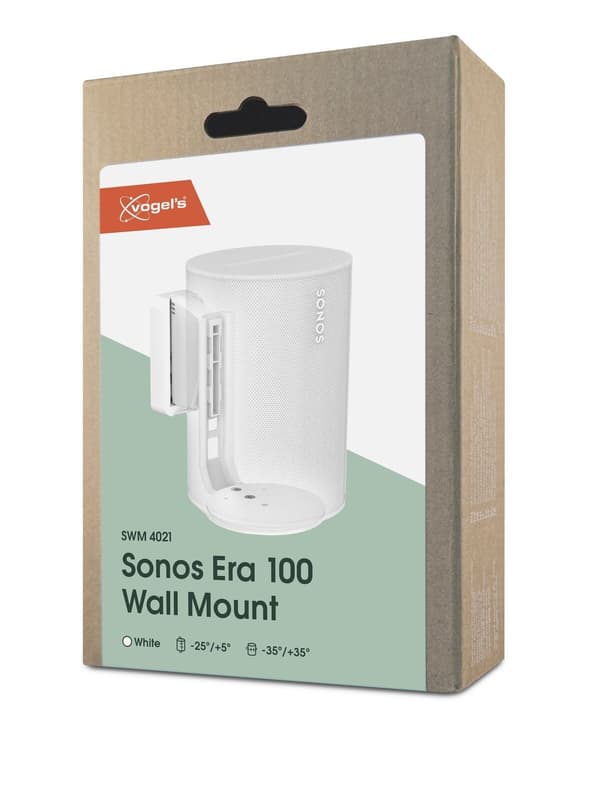 Vogel's SWM 4021 väggfäste Sonos ERA 100, vit