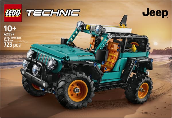 LEGO Technic 42227 Jeep® Wrangler Rubicon terrängbil