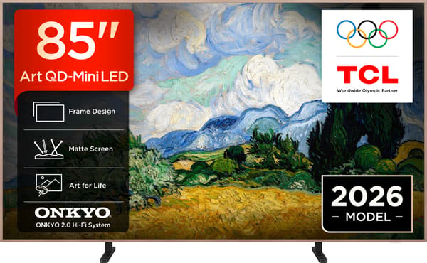 TCL 85" A400 Pro – 4K QD Mini-LED Google TV