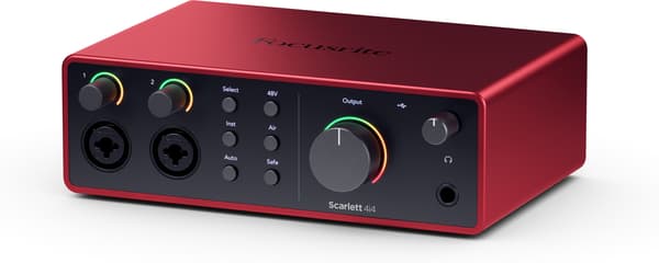 Focusrite Scarlett 4i4 (4:e generationen) ljudkort