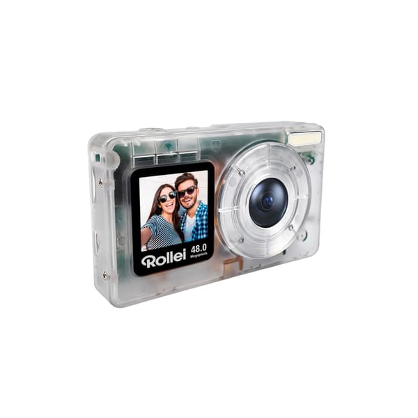 Rollei Compactline Pocket Transparent digitalkamera, klar