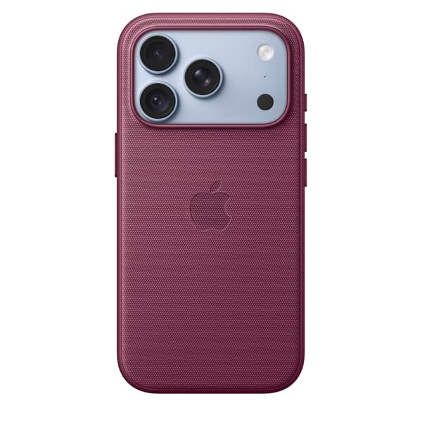 Apple iPhone 18 Pro TechWoven-skal med MagSafe, mullbärsröd