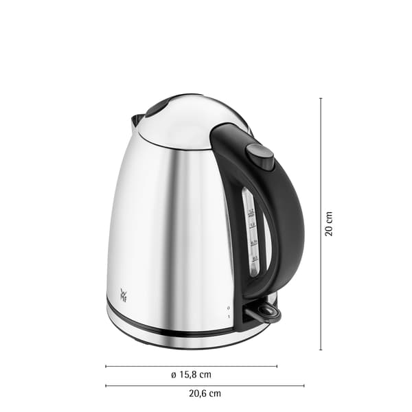 WMF Stelio vattenkokare 1,2 L, rostfritt stål