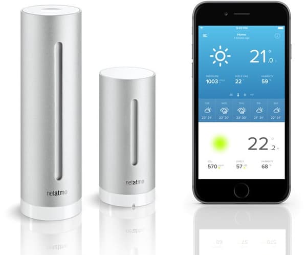 Netatmo Smart Home Väderstation - trådlös väderstation