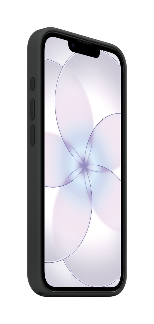 Apple iPhone 17e silikonskal, svart (MHWD4)