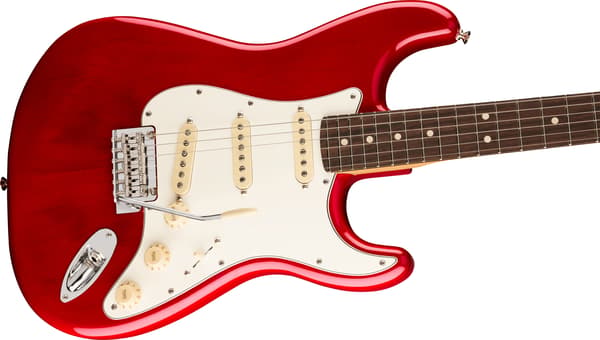 Fender Player II Stratocaster elgitarr, Transparent Cherry Burst