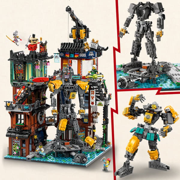 LEGO Ninjago 71837 NINJAGO Stadens verkstäder