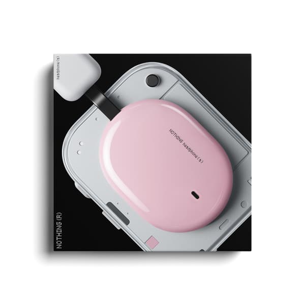 Nothing Headphone (a) hörlurar, rosa