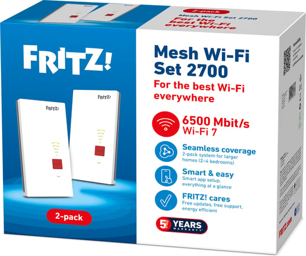 FRITZ!Mesh 2700 Mesh-system, 2-pack