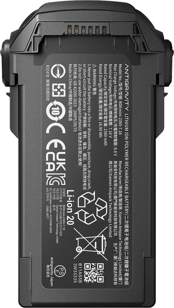 Insta360 Antigravity A1 Flygbatteri