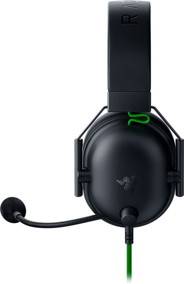 Razer Blackshark V2 X gaming-headset, svart