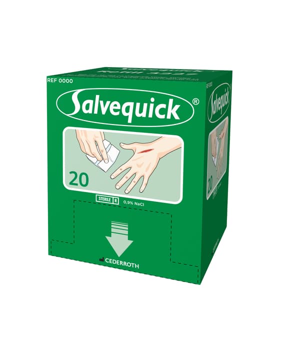 Salvequick -haavapyyhetäydennys