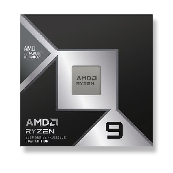 AMD Ryzen™ 9 9950X3D2 Dual Edition stationär processor