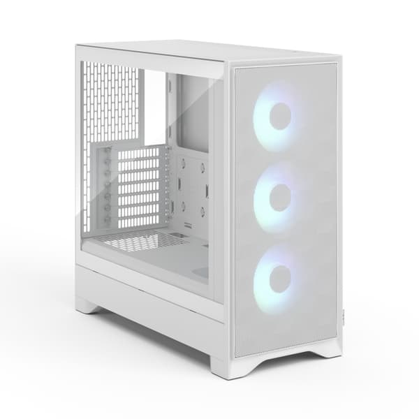 Fractal Design Pop 2 Air Vit TG RGB ATX-chassi, vit