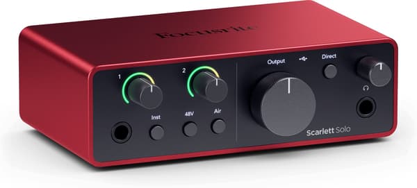 Focusrite Scarlett Solo (4:e generationen) ljudkort