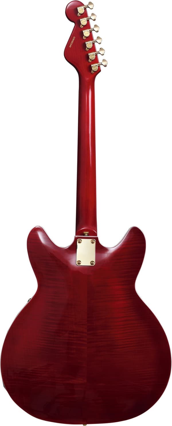 Hagström '67 Viking II-elgitarr, Wild Cherry Transparent