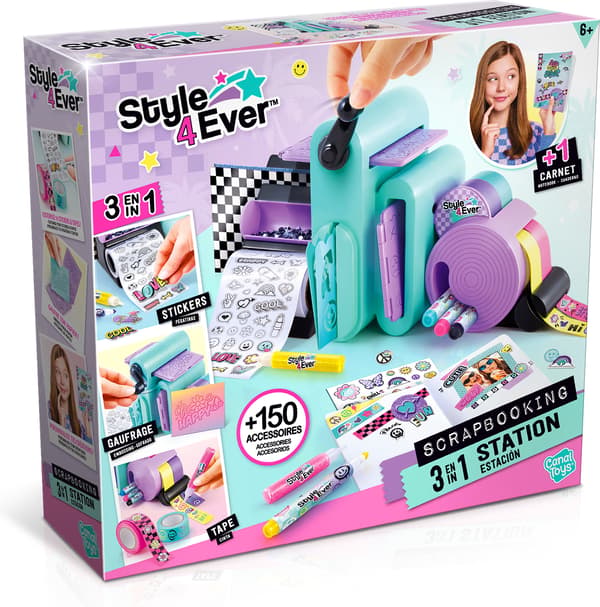 STYLE 4 EVER 3-i-1 dekorationsstudio pysselset
