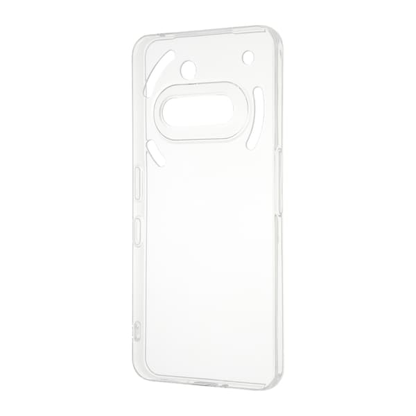 FoneKit silikonfodral, Nothing Phone (3a), genomskinlig