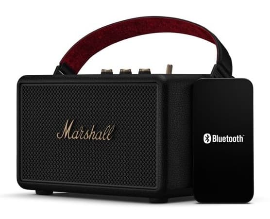Marshall Kilburn III Bluetooth-högtalare, svart/mässing