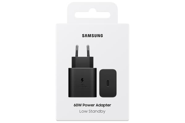 Samsung 60W USB-C GaN nätadapter, svart